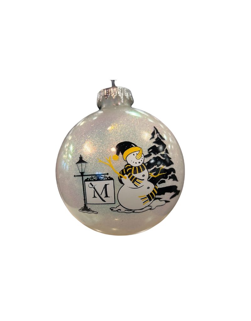 Snowman Sparkle Ornament