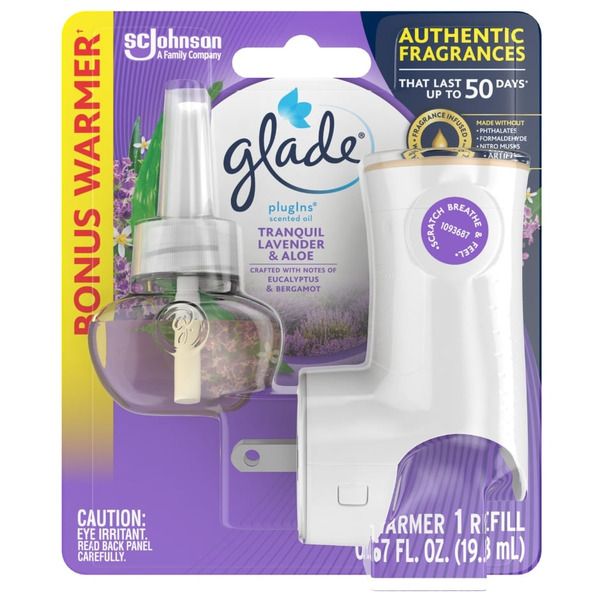 Glade Plug In - Lavender &amp; Aloe