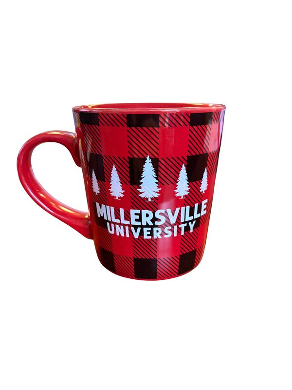 Rustic Plaid Ceramic Mug