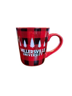 Rustic Plaid Ceramic Mug