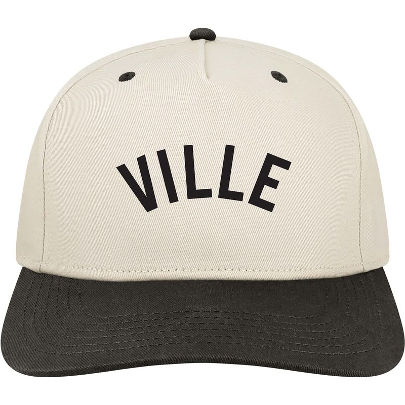 Heritage Twill Adjustable Cap Ville Stone/Black