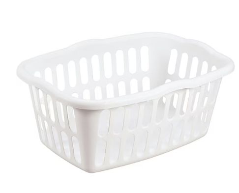 1.5 Bushel Rectangular Laundry Basket White