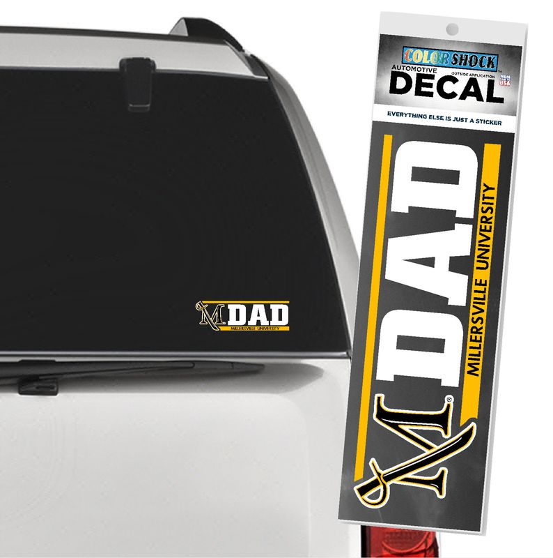 Millersville University Dad Decal