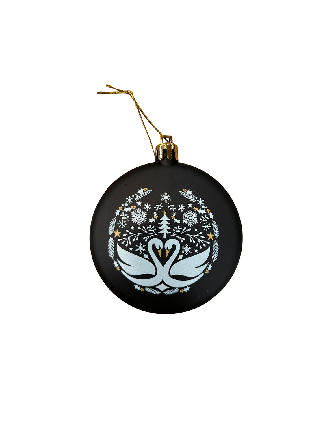 Millersville Swan Disc Ornament