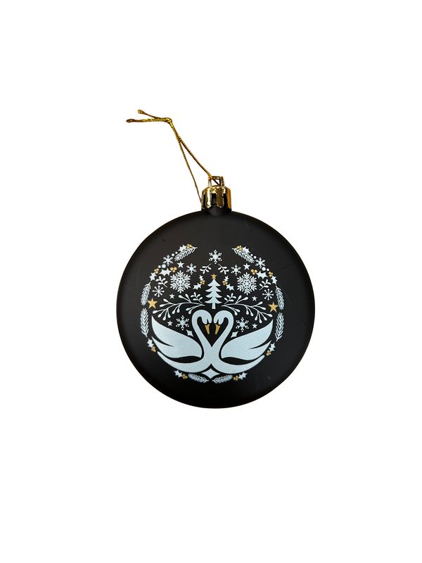 Millersville Swan Disc Ornament