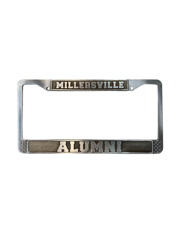 Standard Pewter Metal License Plate Frame