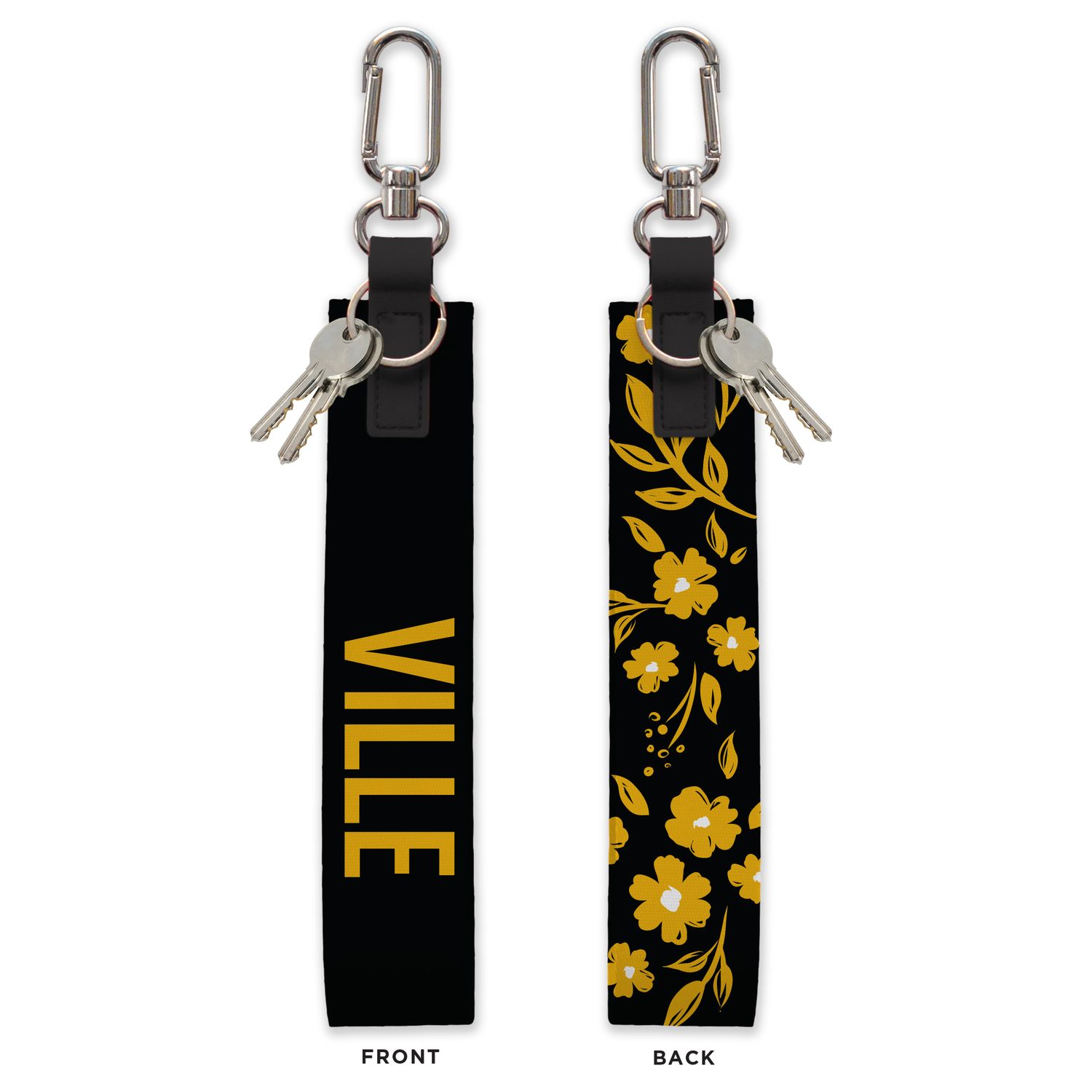 Oversized Keystrap Black