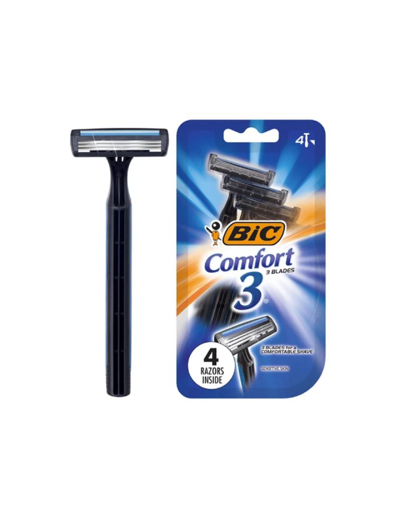 BIC Comfort Mens Razors 4 Pack