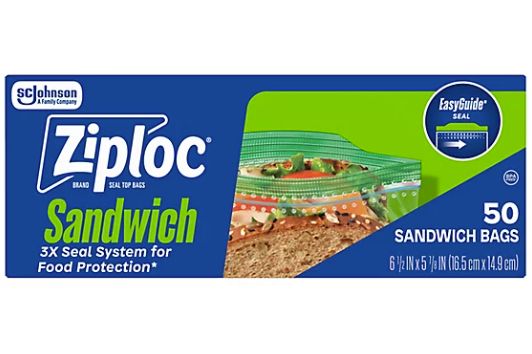 Ziploc Sandwich Bags