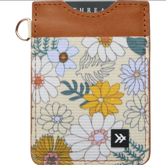 Thread Wallets Vertical Wallet Multi 1Pk Blossom