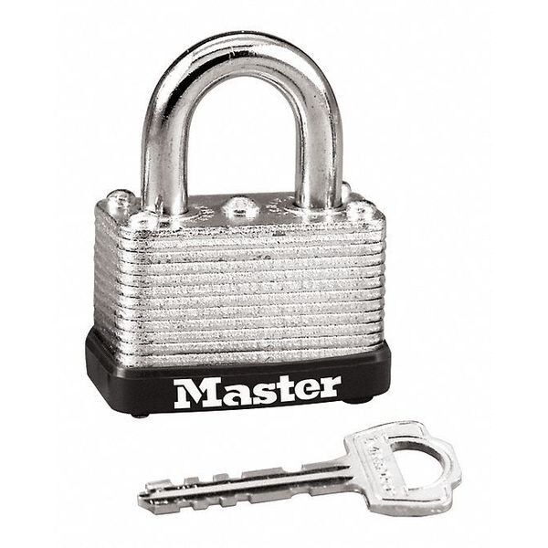 Master Lock Warded Padlock Silver 1.13in 1Pk BP