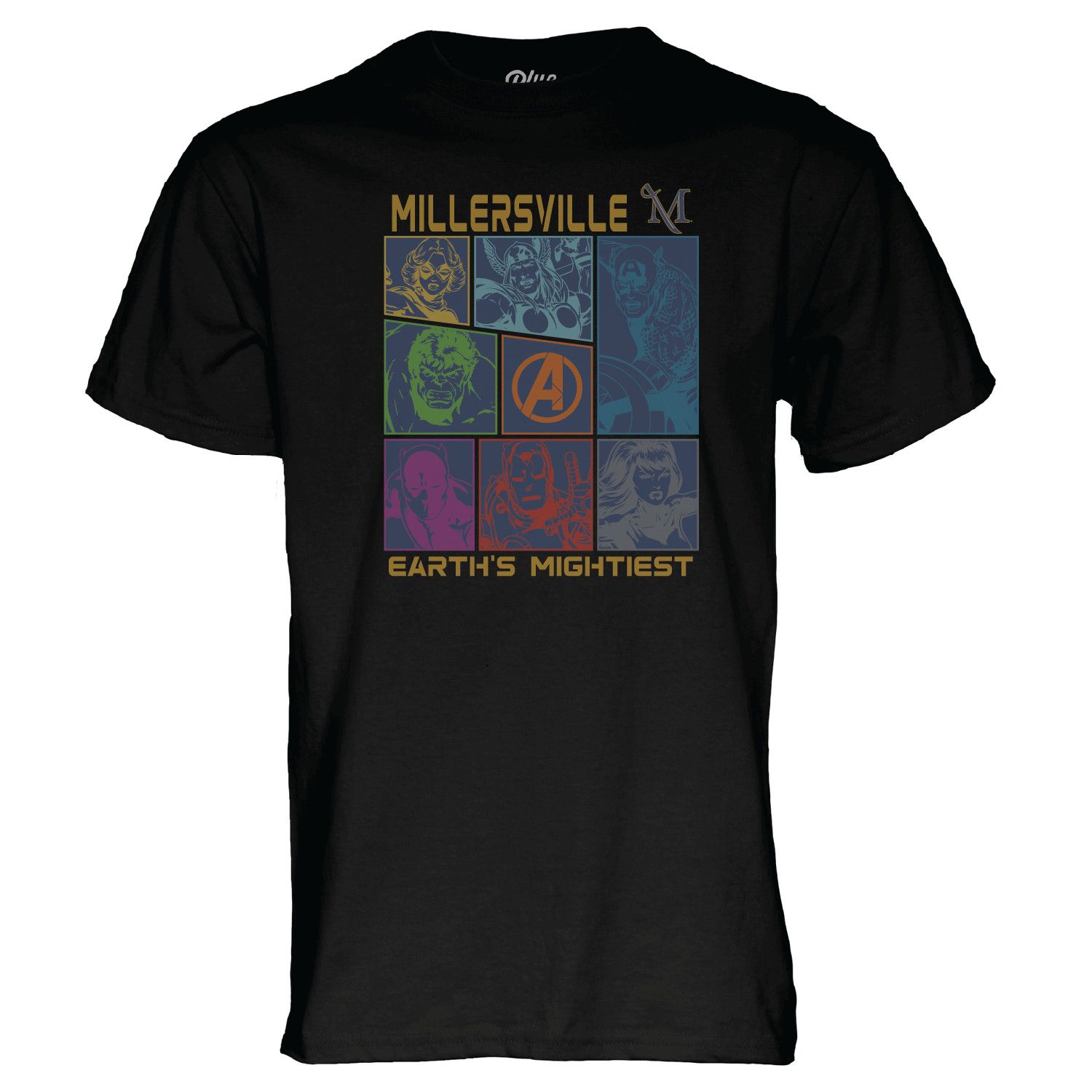 Marvel Avengers Soft Tee Black