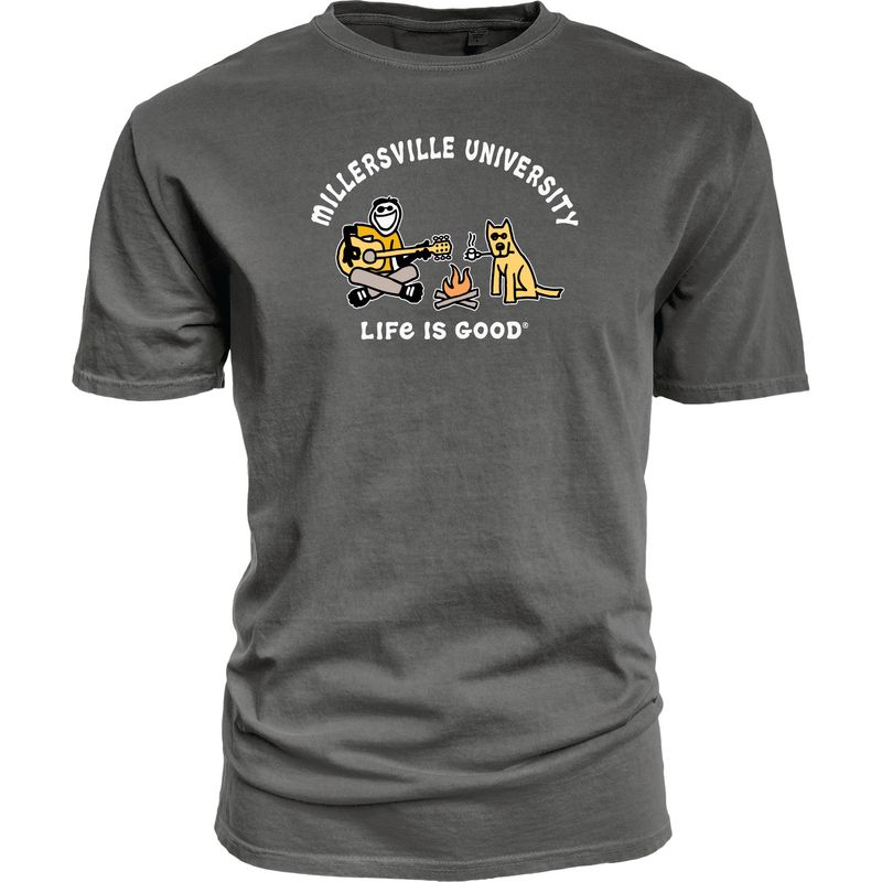 Life Is Good Campfire Tee Black