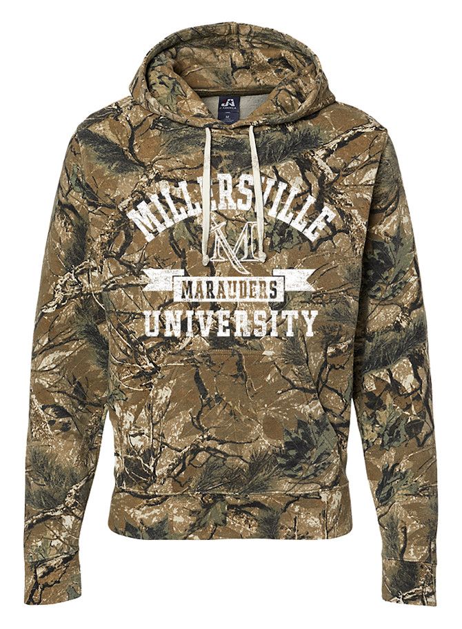 Triblend Fleece Hood Outdoor Camo