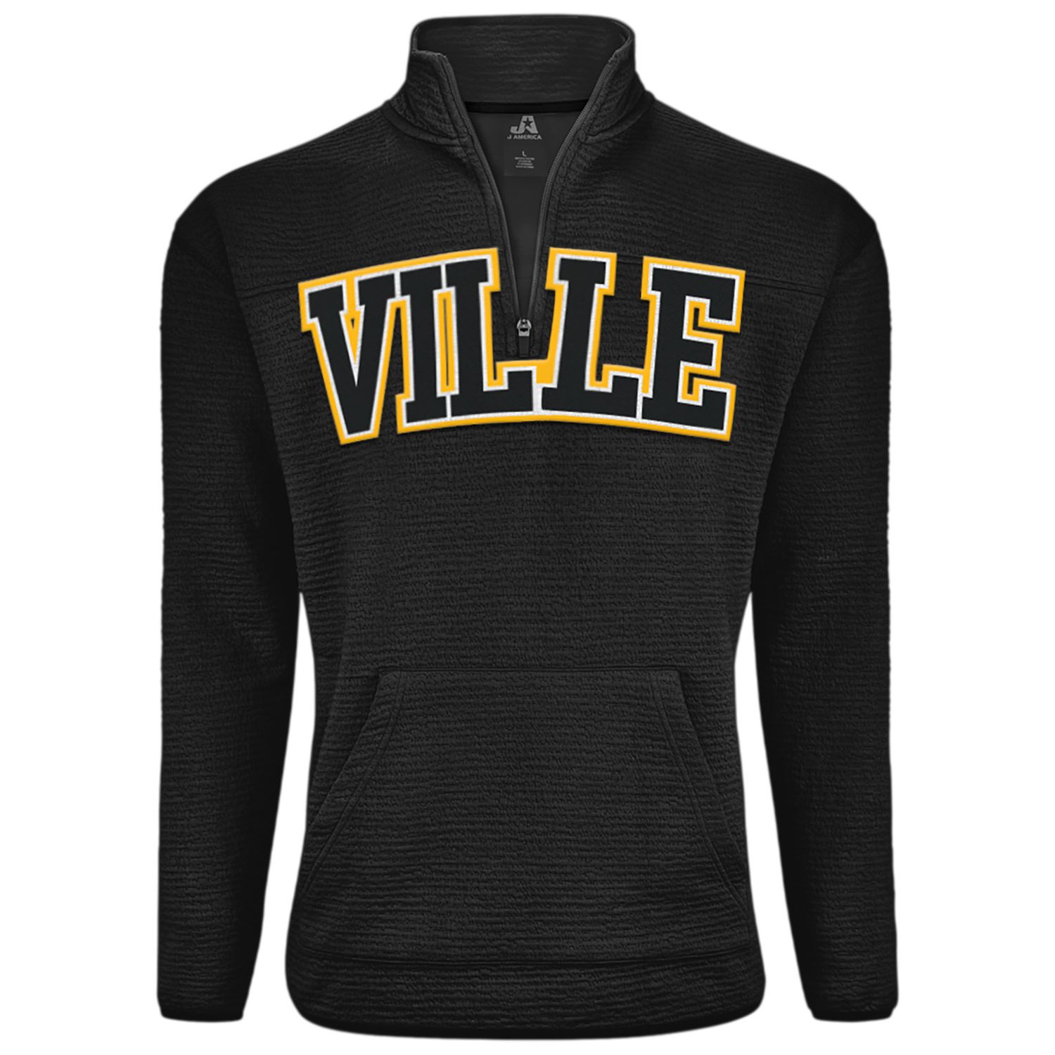 Pebble Fleece 1/4 Zip with Applique
