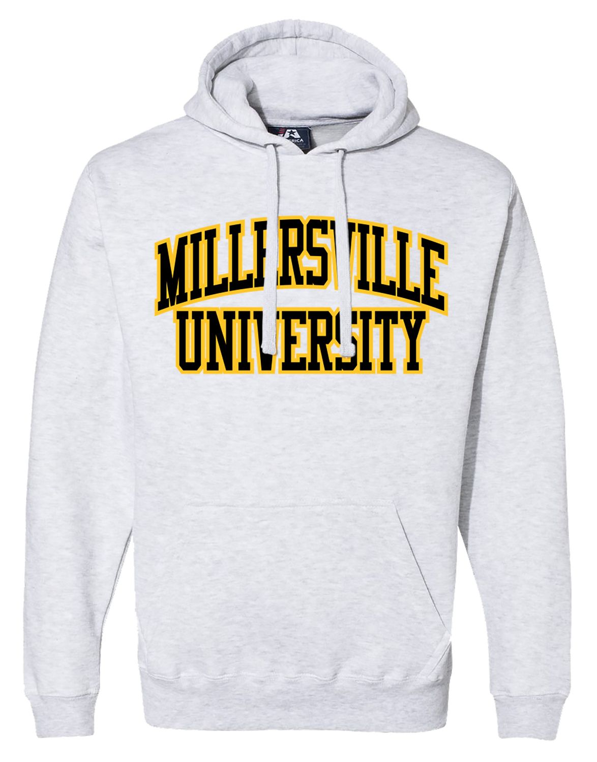 Premium  Millersville University Twill Hood Silver Heather