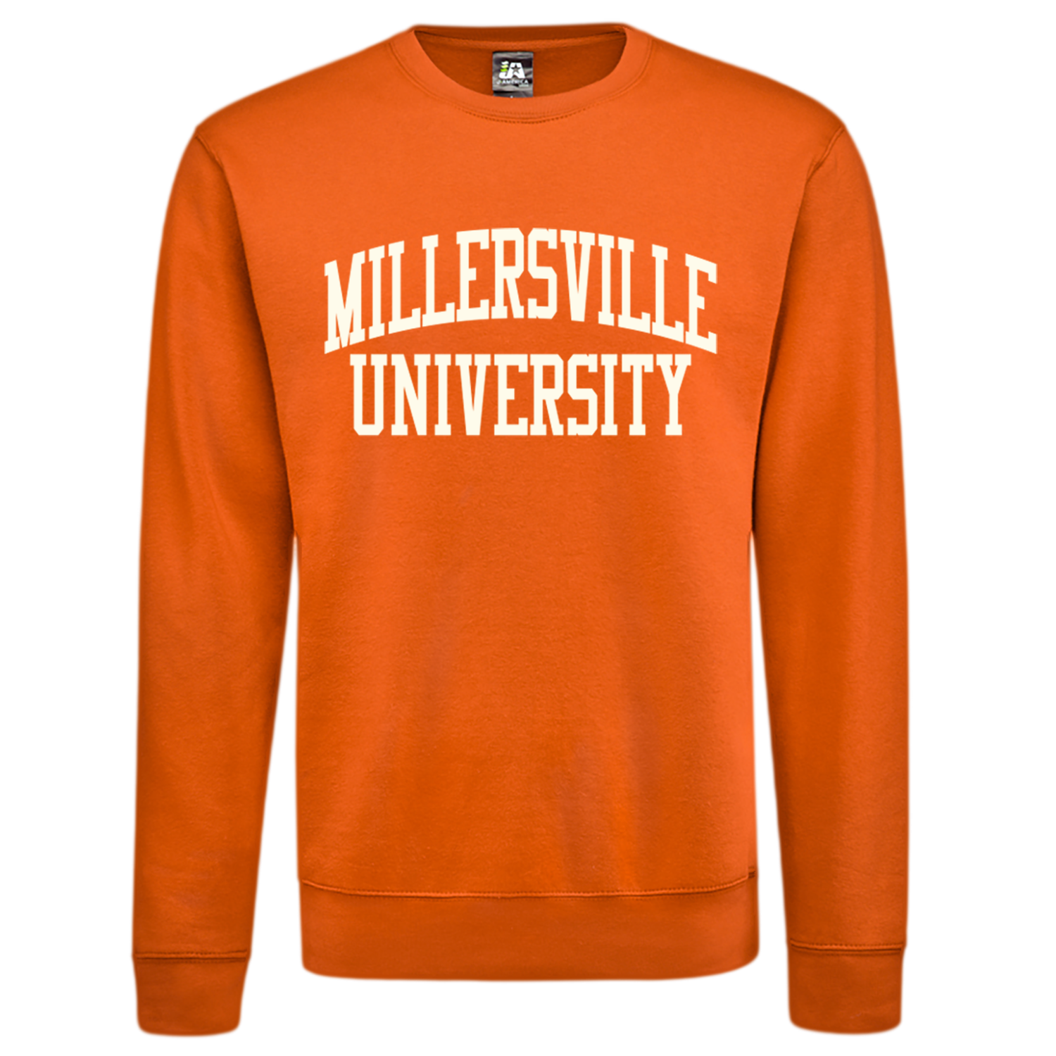 Ivory Letter Fleece Crew
