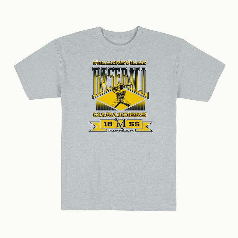 Renew Baseball Short Sleeve Tee Ash