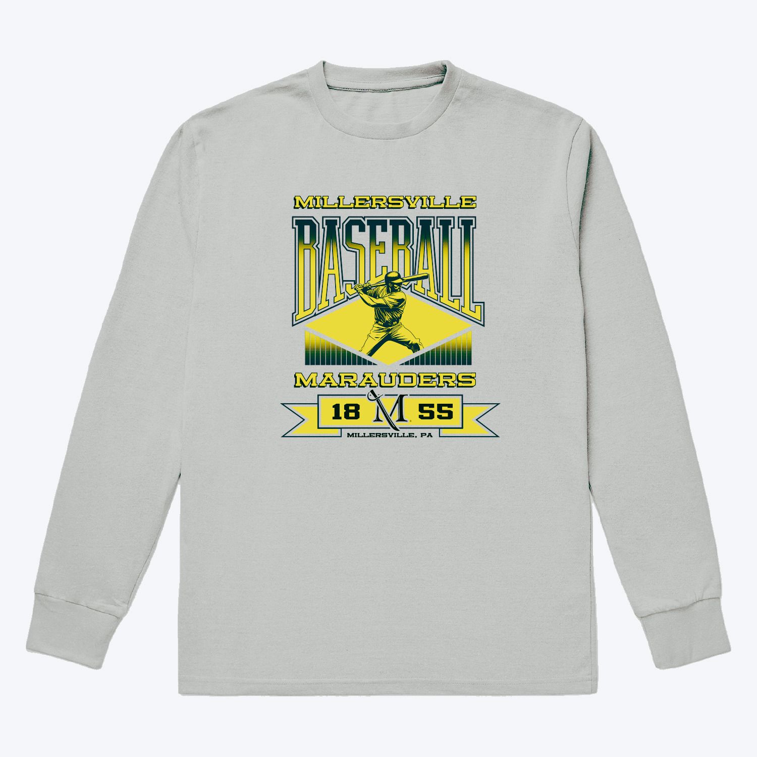 Renew Baseball Longsleeve Tee Ash