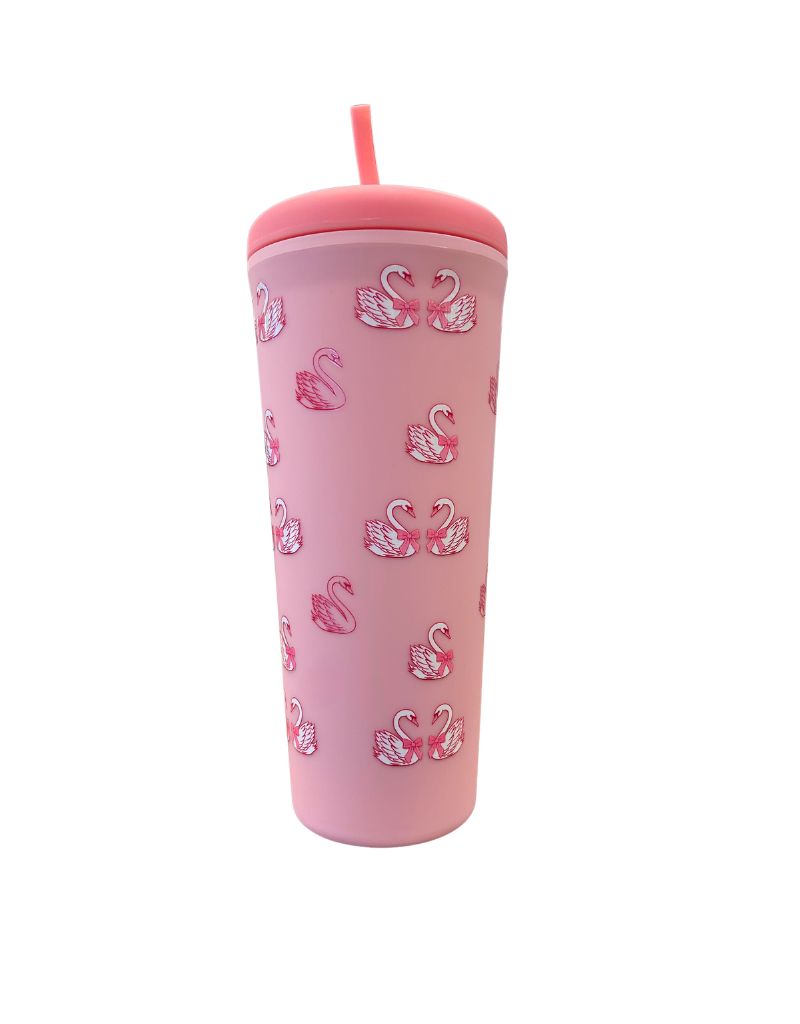 Swan Travel Tumbler, Color: Pink
