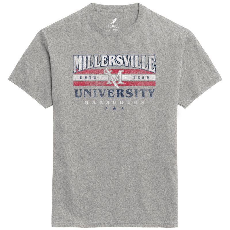 Ville Patriotic Tee Heather Grey 