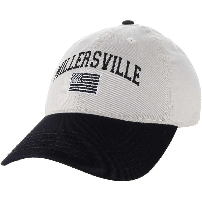 Relaxed Twill Flag Hat Stone/Black