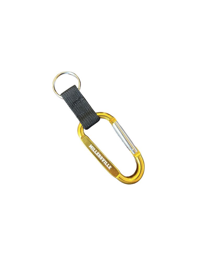 Gold Carabiner with Strap