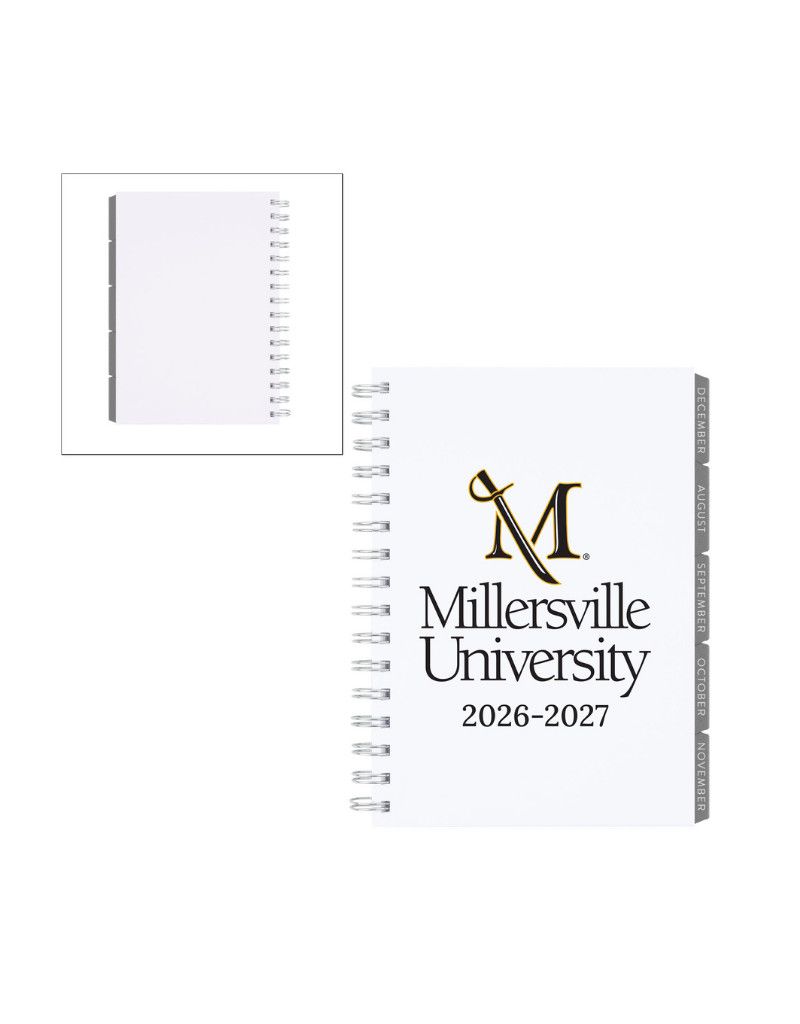 Academic A5 Planner 26-27, Color: White