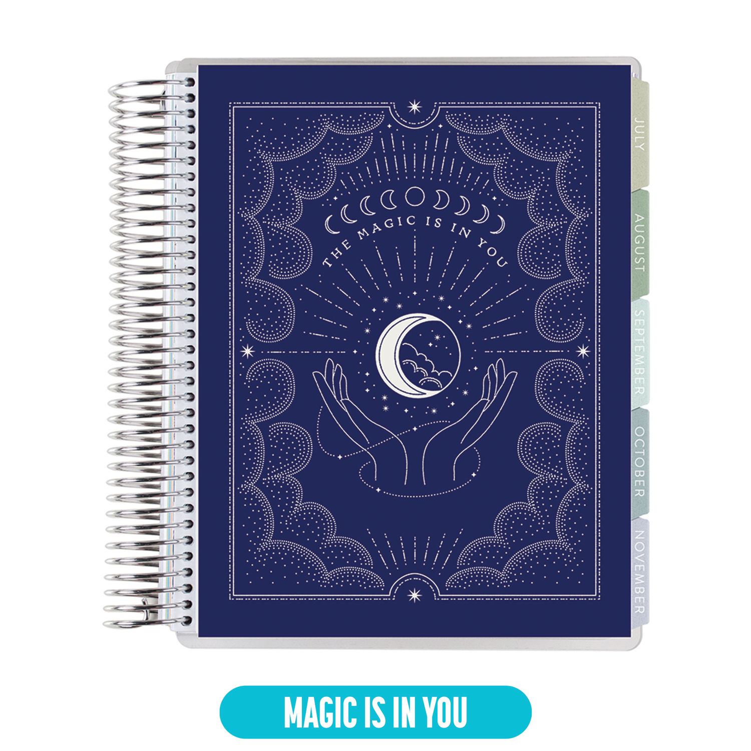 Coiled Planner, Color: Magic is in You