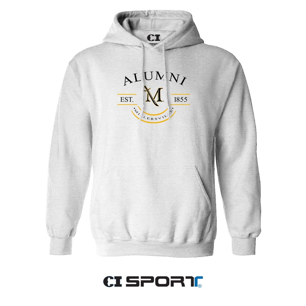 CI Sport Alumni Hooded Sweatshirt Ash