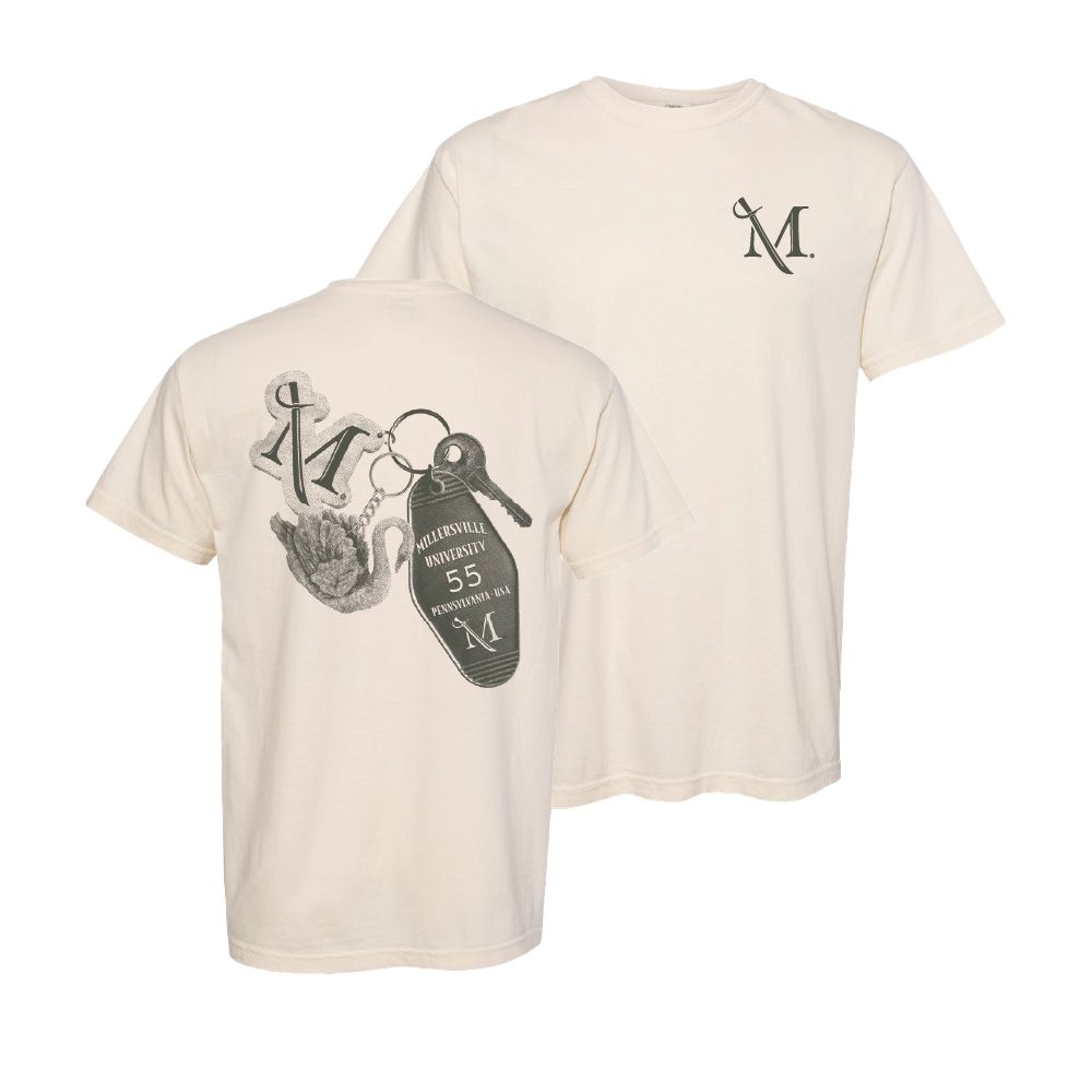 Comfort Colors Swan Keychain Tee