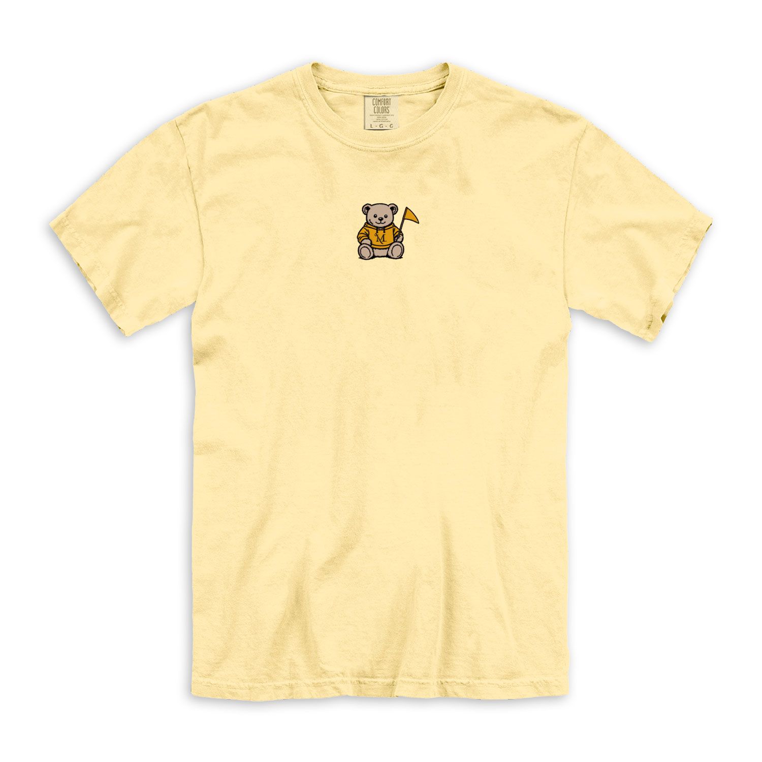 Comfort Colors Embroidered Bear Tee