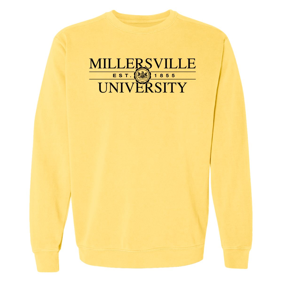 Comfort Dyed Crew, Color: Butter, Size: Small