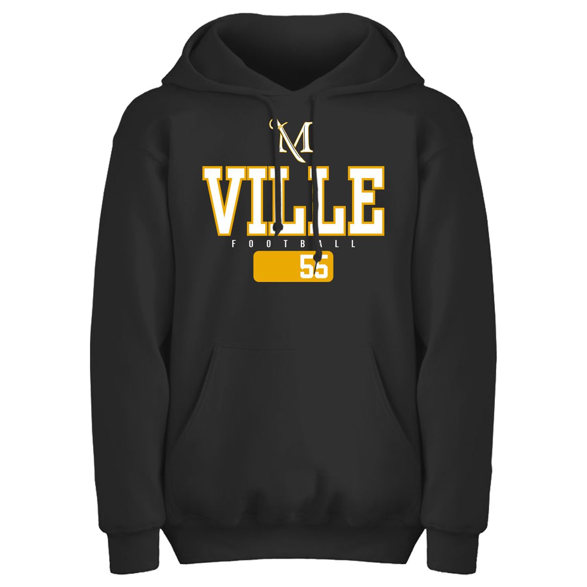 Football Hood 2026 Black