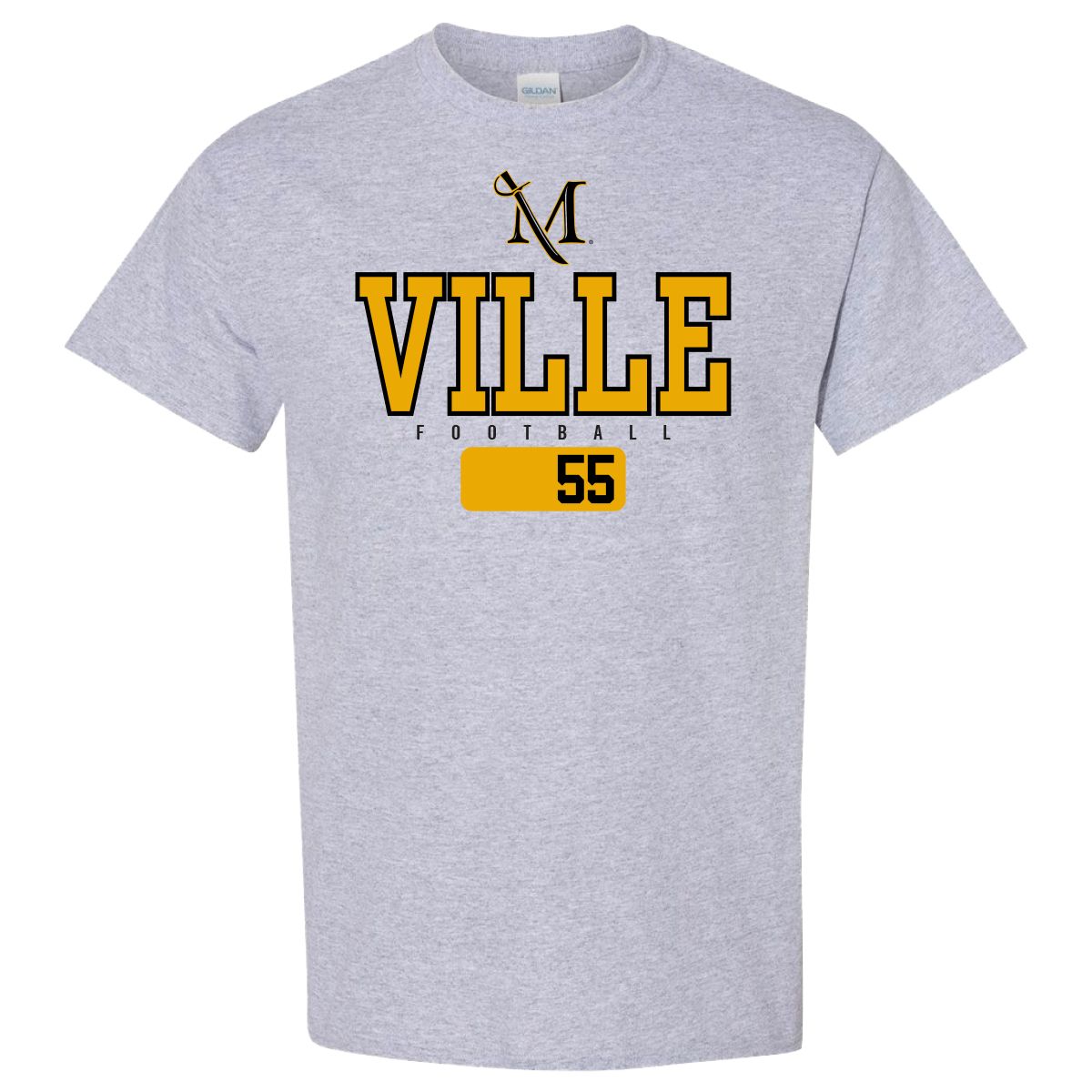 Football Tee 2026 Sport Grey