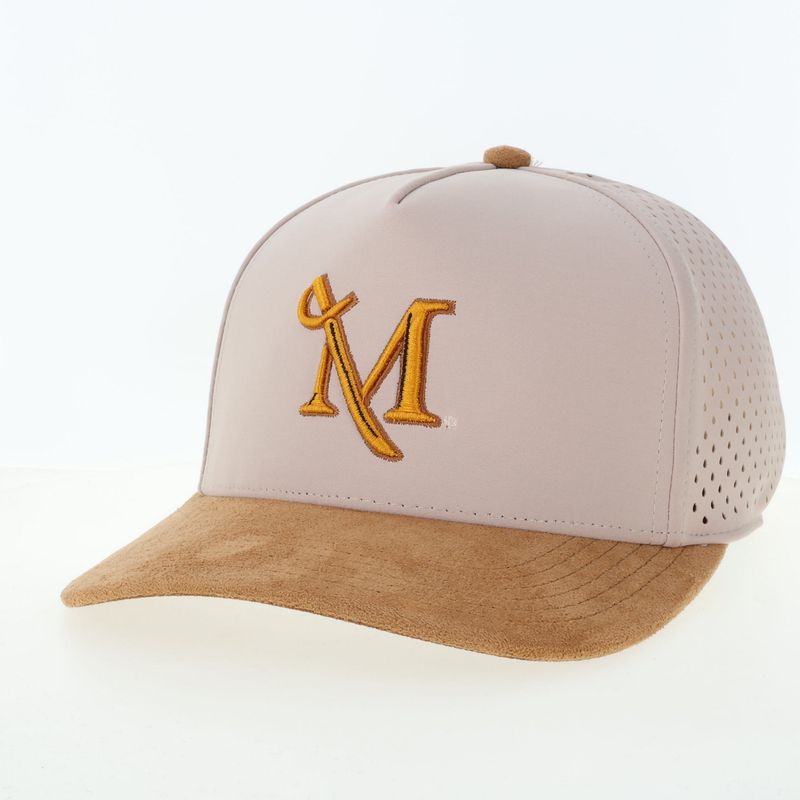 Cut Above Hat Suede Brim Stone/Camel