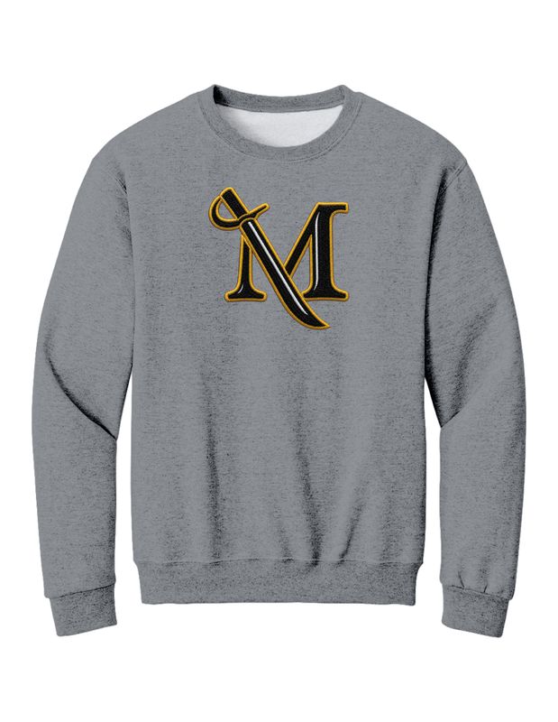 Barkley Crew Chenille M-Sword Athletic Heather