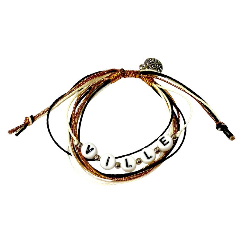 Corded Bracelet with Ville