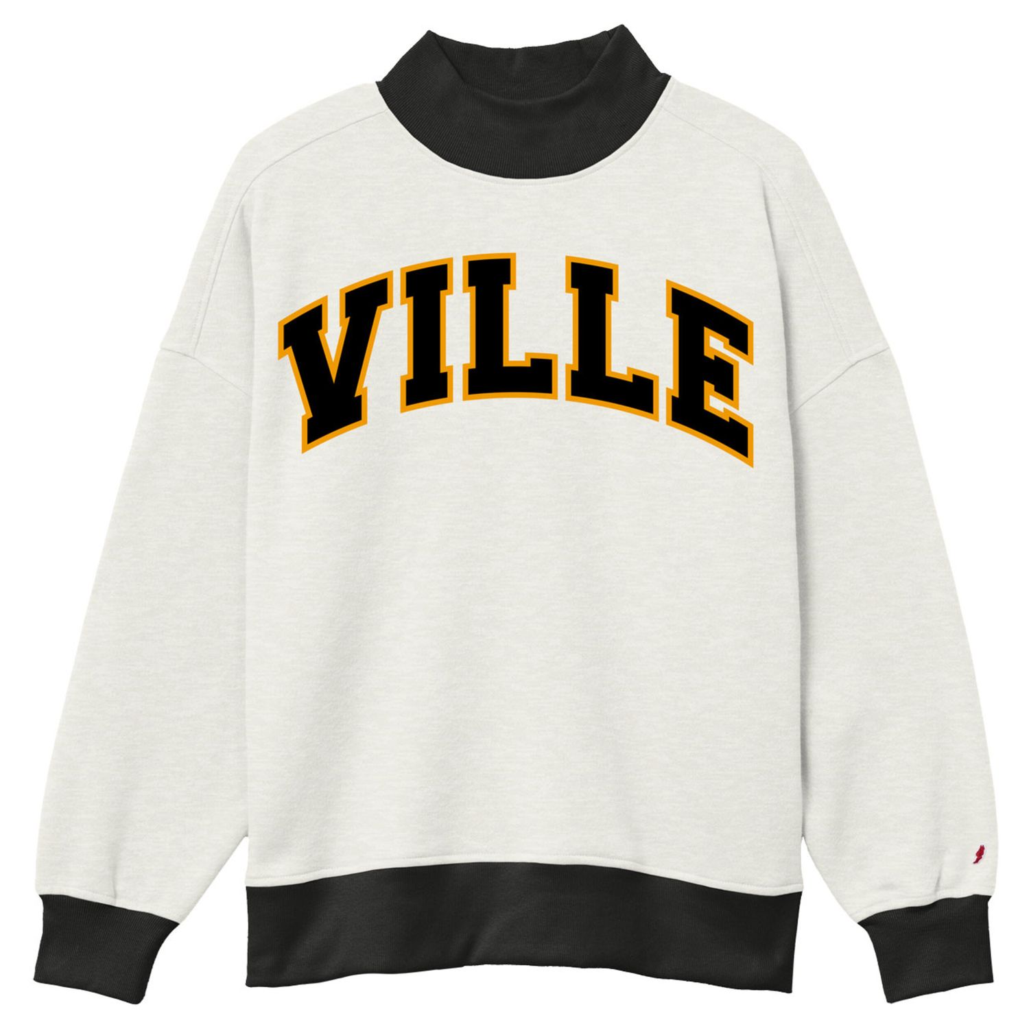 Gameday Colorblock Mock Neck Crew