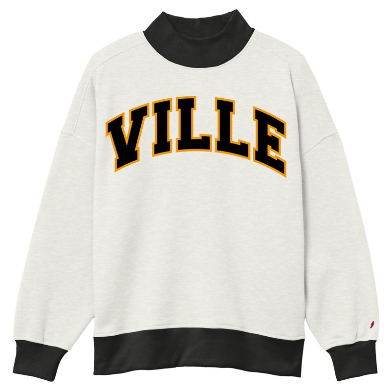 Gameday Colorblock Mock Neck Crew