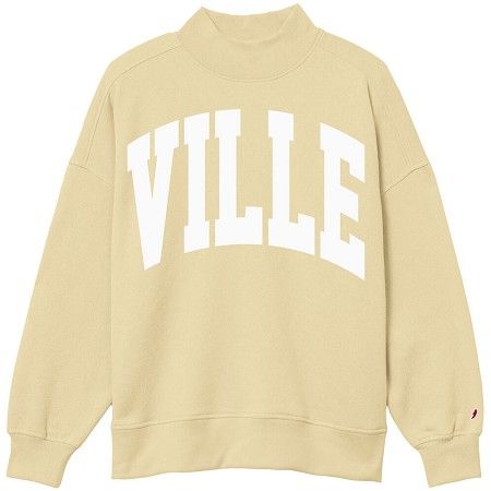 Diana Mock Neck Popcorn