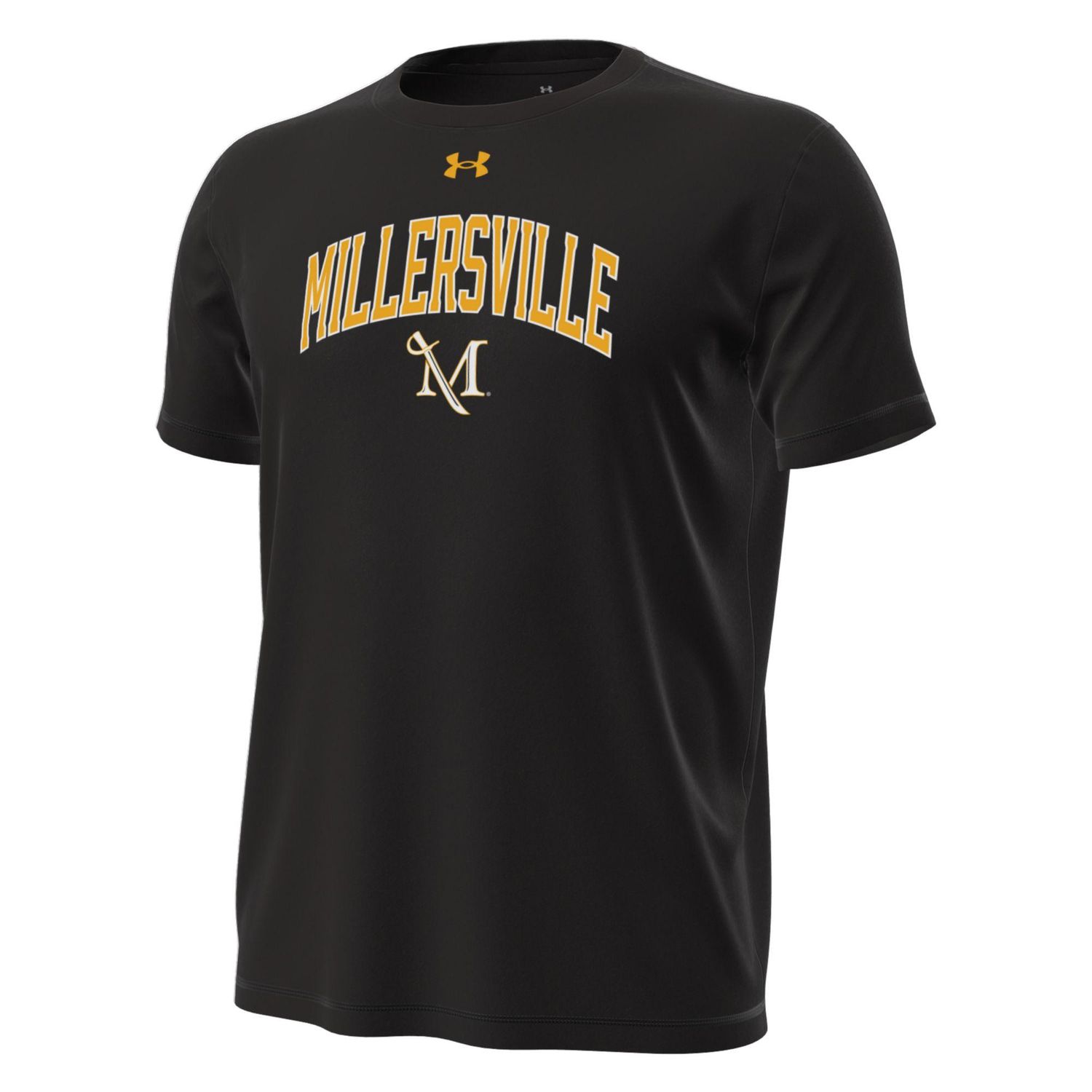 Under Armour Tech Stretch Millersville M-Sword Tee Black