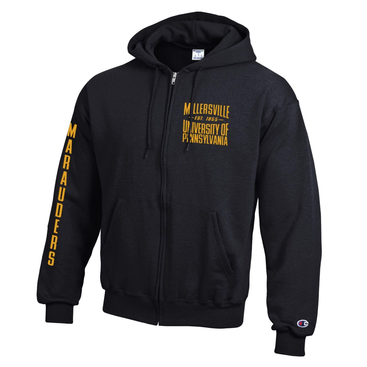 Champion 3 Location Full Zip, Color: Black, Size: Small
