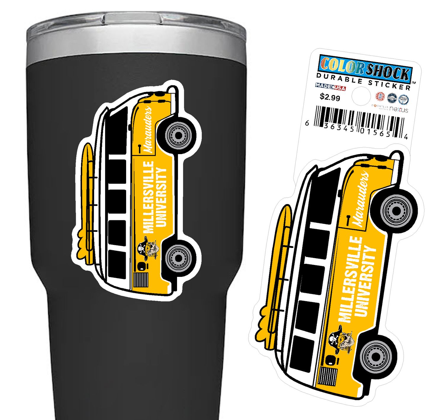 VW Bus Durable Sticker
