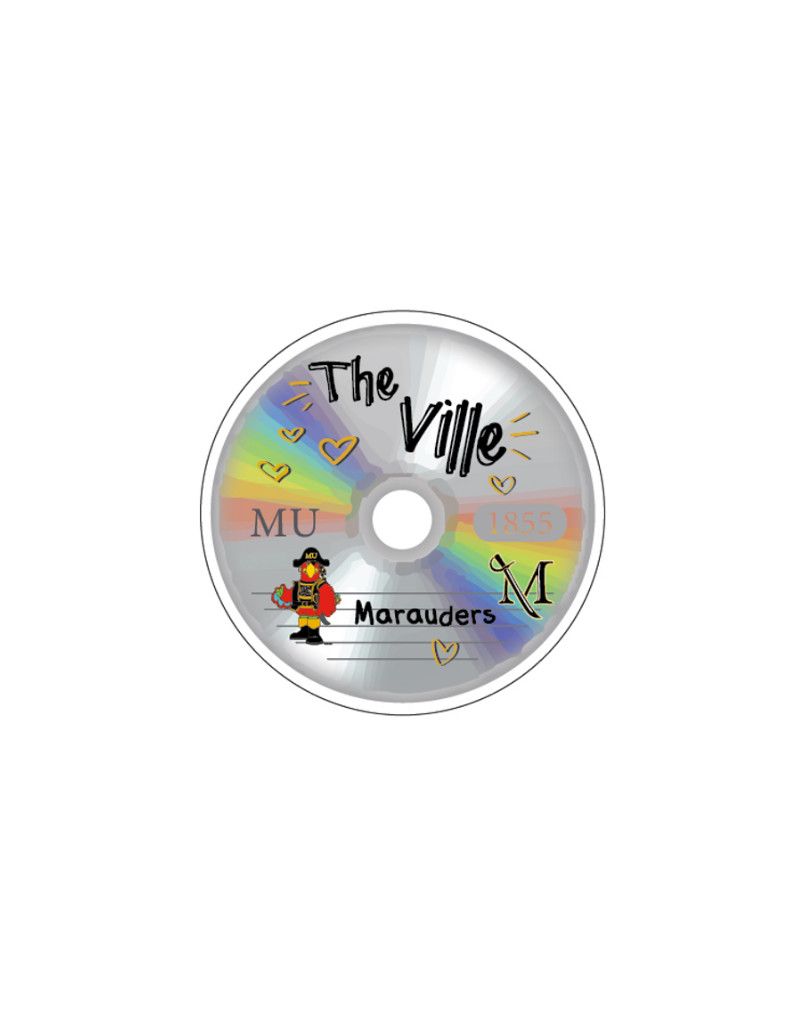 Ville CD Rugged Sticker 2"