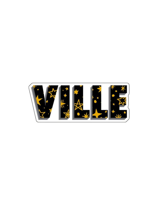 Ville Stars Rugged Sticker 3.5"