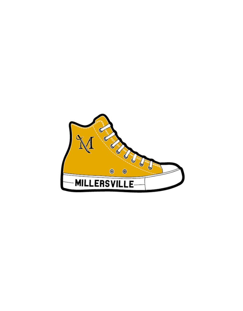 High Top Rugged Sticker 2"