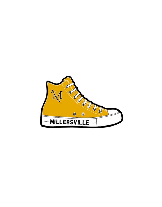 High Top Rugged Sticker 2"