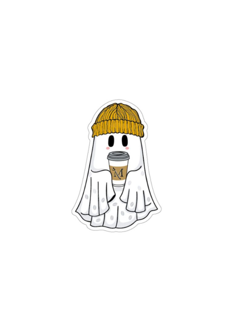 Ghost Rugged Sticker 2"