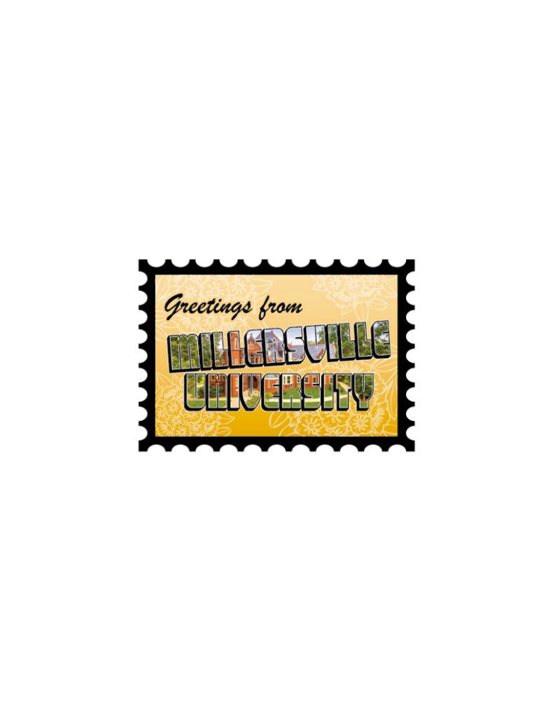Greetings From Rugged Sticker 2"